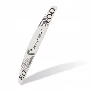 Pilnik RETRO Aba Group PÓŁKSIĘŻYC 100/180 SLIM - Akcesoria do paznokci - miniaturka - grafika 1