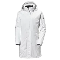 Kurtki damskie - Helly-Hansen Kobiety W Aden Płaszcz, Biały, XXL - miniaturka - grafika 1