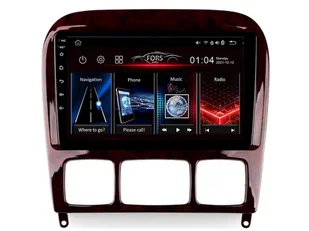 Radio Android FS2-Pro Benz S-Class 2006+ 2/32 CarPlay Android Auto 8-core - Radia samochodowe - miniaturka - grafika 1