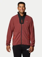Odzież trekkingowa męska - Columbia Polar Sequoia Grove™ 2095891 Czerwony Regular Fit - miniaturka - grafika 1