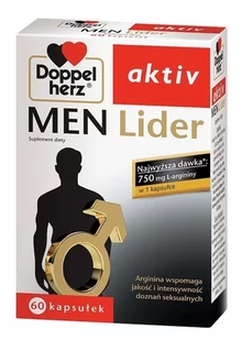 QUEISSER Doppelherz Aktiv Men Lider 60kaps - Suplementy erotyczne - miniaturka - grafika 1