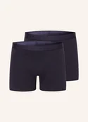 Majtki damskie - Falke Bokserki Daily Comfort, 2 Szt. blau - miniaturka - grafika 1