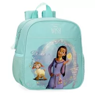 Plecaki szkolne i tornistry - Joumma Disney Wish Dreamer Plecak przedszkolny adaptacyjny do wózka Niebieski 21x25x10 cm Poliester 5,25 l, Niebieski, Talla única, Plecak przedszkolny z możliwością dostosowania do wózka - miniaturka - grafika 1