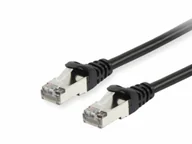 Patchcordy - Equip 606100 kabel sieciowy Czarny 0,15 m Cat6a S/FTP (S-STP) - miniaturka - grafika 1