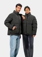 Kurtki damskie - Jack Wolfskin Kurtka puchowa Dellbrueck Jkt 1207561 Czarny Regular Fit - miniaturka - grafika 1