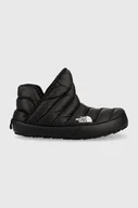 Kapcie damskie - The North Face kapcie WOMEN S THERMOBALL TRACTION BOOTIE kolor czarny - miniaturka - grafika 1