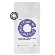 Kawa - Kawa ziarnista Leń Coffee BRAZYLIA Santos Oberon 500g - miniaturka - grafika 1