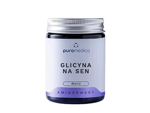 Puromedica Glicyna na sen 60 porcji suplement diety 60 g - witaminy i minerały - Układ nerwowy - miniaturka - grafika 1