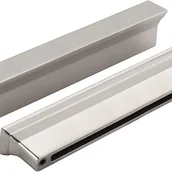 Zawiasy, okucia i inne akcesoria - Opakowanie 20 srebrnych uchwytów do szafek kuchennych i łazienkowych, rozstaw osi 128 mm - miniaturka - grafika 1