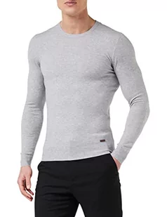 Gianni Lupo GL33398-F22 sweter męski, jasnoszary (Light Grey), M (DE), jasnoszary, S-4XL - Swetry męskie - miniaturka - grafika 1