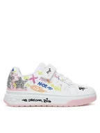 Buty dla dziewczynek - Primigi Sneakersy AVANT-8973200 Biały - miniaturka - grafika 1