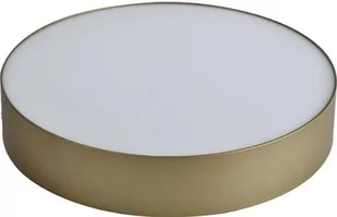Azzardo Monza R 22 AZ4756 plafon lampa sufitowa 1x20W LED złoty - Lampy sufitowe - miniaturka - grafika 1