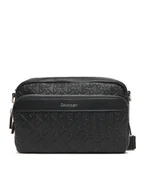 Nerki - Calvin Klein Saszetka Emblem Emboss Camera Bag LV04D3203G Czarny - miniaturka - grafika 1