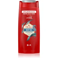 Szampony do włosów - Old Spice Deep Sea Męski żel pod prysznic i szampon 675ml Długotrwała świeżość - miniaturka - grafika 1