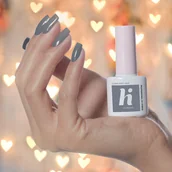 Lakiery hybrydowe - Hi Hybrid Lakier hybrydowy 5ml 424 Clear Grey Hi Hybrid - miniaturka - grafika 1