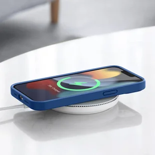 Ugreen Protective Silicone Case gumowe elastyczne silikonowe etui pokrowiec iPhone 13 Pro Max niebieski - Etui i futerały do telefonów - miniaturka - grafika 8