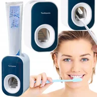 Akcesoria i części AGD - AUTOMATYCZNY DOZOWNIK NA PASTĘ DO ZĘBÓW WYCISKACZ PASTY SAMOPRZYLEPNY - miniaturka - grafika 1