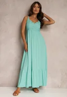 Sukienki - Miętowa Sukienka Chryazire - Renee - miniaturka - grafika 1