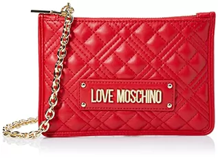 Torebki damskie - Love Moschino Damska torba na ramię Jc4317pp0fla0500, czerwona, rozmiar uniwersalny, czerwony, jeden rozmiar - grafika 1