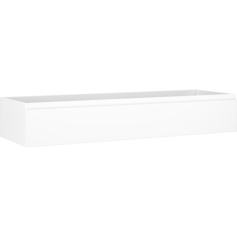 Mexen Orio szafka łazienkowa podumywalkowa 140 cm, 1 szuflada, biała mat - 91A10-14023-1-BF01