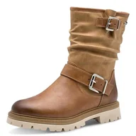 Kozaki damskie - Marco Tozzi Damskie 2-26431-45 modne kozaki, NUT Comb, 38 EU, Rowek, 38 EU - miniaturka - grafika 1