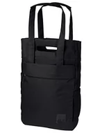 Torebki damskie - Jack Wolfskin Unisex Piccadilly Tote Bag, Ultra Czarny - miniaturka - grafika 1