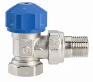 Akcesoria grzewcze - Zawór termostatyczny DN15 - kątowy 3/4GZ Eurokonus x 1/2GZ - miniaturka - grafika 1