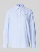 Bluzki damskie - Bluzka o kroju regular fit z czystej bawełny model ‘OXFORD’ - miniaturka - grafika 1