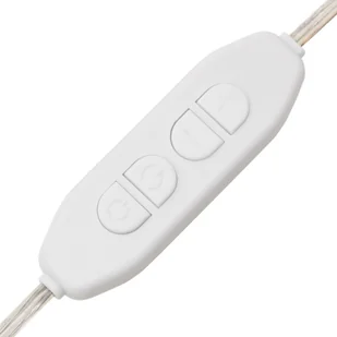 Lumarko Toaletka z LED, vit, lite drewno sosnowe - Toaletki - miniaturka - grafika 13