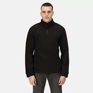 Bluzy męskie - Regatta Professional Męski Polar z Suwakiem Thor Czarny - miniaturka - grafika 1