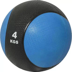 4 kg Piłka lekarska gumowa Gorilla Sports - Piłki do ćwiczeń - miniaturka - grafika 1