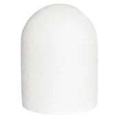 Frezarki do paznokci - Kapturek zaokrąglony ABS White 13mm 220 - miniaturka - grafika 1