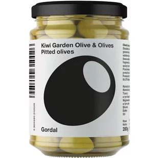Kiwi Garden Oliwki Gordal bez pestek 370ml - Pasztet i przetwory mięsne - miniaturka - grafika 1
