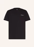 Koszulki męskie - Salomon T-Shirt Chest Logo schwarz - SALOMON - miniaturka - grafika 1