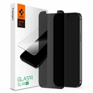 Szkła hartowane na telefon - Spigen SZKŁO HARTOWANE GLASS.TR IPHONE 12/12 PRO PRIVACY - miniaturka - grafika 1