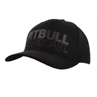 Czapki i chusty sportowe męskie - Pit Bull Czapka Snapback Classic Seascape 19 Black/Red Czerwony Nadruk - miniaturka - grafika 1