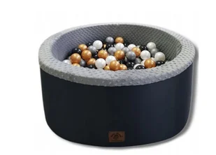 SUCHY BASEN Z PIŁECZKAMI PIŁKAMI MINKY 200szt -7cm - Suche baseny - miniaturka - grafika 1