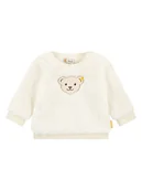 Bluzy i sweterki niemowlęce - Steiff Bluza polarowa w kolorze kremowym - miniaturka - grafika 1
