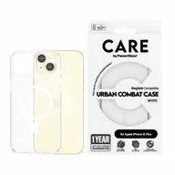 Etui i futerały do telefonów - Etui CARE by PanzerGlass Urban Combat Case MagSafe na iPhone 15 Plus - białe - miniaturka - grafika 1