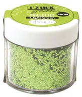 Scrapbooking - Aladine Holograficzny brokat gruby, limonkowy, 30 ml - miniaturka - grafika 1
