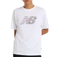 Koszulki męskie - Koszulka New Balance MT51920WT - biała - miniaturka - grafika 1