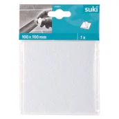 Zawiasy, okucia i inne akcesoria - Format filcowy 100 x 100 mm przyklejany biały suki - miniaturka - grafika 1