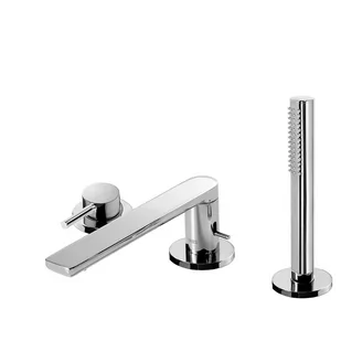 Bateria wannowa 3 otworowa TRES - MAX 06216103 - Baterie wannowe i prysznicowe - miniaturka - grafika 1