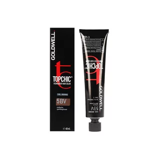 Goldwell Topchic, farba do włosów 5BV Reallusion, 60 ml - Farby do włosów i szampony koloryzujące - miniaturka - grafika 1