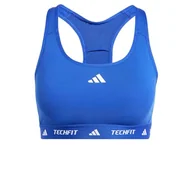 Biustonosze - adidas Damski biustonosz treningowy Powerreact Medum Support Techfit, XXL A-B (rozmiar plus size) - miniaturka - grafika 1