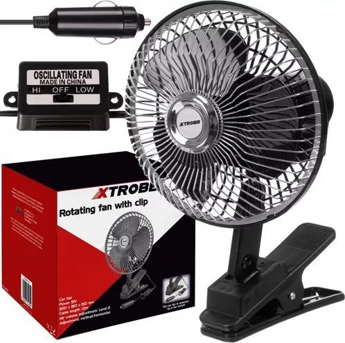 Wentylator Xtrobb WENTYLATOR OBROTOWY Z KLIPSEM XTROBB 23194
