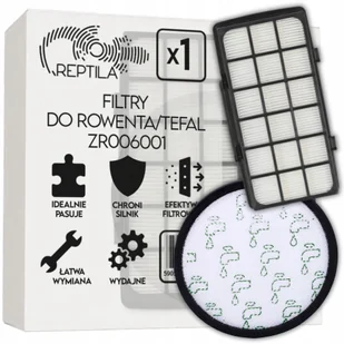 2x Filtr Do Rowenta Tefal X-tream Power Cyclonic Filtry Hepa ZR006001 - Filtry do odkurzaczy - miniaturka - grafika 1
