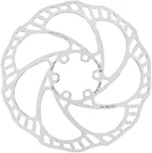 Hamulce rowerowe - Magura 6-dołkowe tarcza hamulcowa, srebrny 4055184016411 - miniaturka - grafika 1