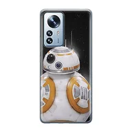 Etui i futerały do telefonów - Etui BB 8 006 Star Wars Nadruk pełny Biały Producent: Xiaomi, Model: 12 PRO - miniaturka - grafika 1