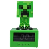 Gadżety dla graczy - Lampka gamingowa PALADONE Minecraft Creeper Icon Alarm Clock - miniaturka - grafika 1